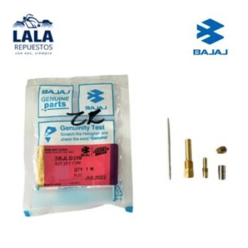 KIT REPARACION CARBURADOR BAJAJ AS200 NS200