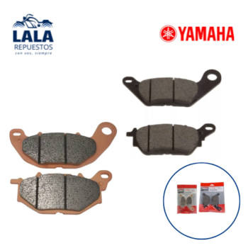 KIT PASTILLAS FRENO DELANTERO+TRASERO-YAMAHA-R3 MT03 MT03ABS
